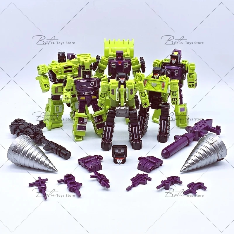 【Op Voorraad】Transformatie Xingjiang ST-10 ST10 Devastator 6IN1 Combinder KO G1 Robot Model 29 CM Action Figure Speelgoed Gift