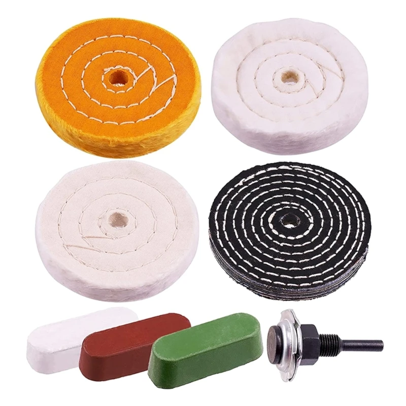 

Wool Felt Disc Buffing Wheel for Angle Grinder Polishing Pad for Metal Marble