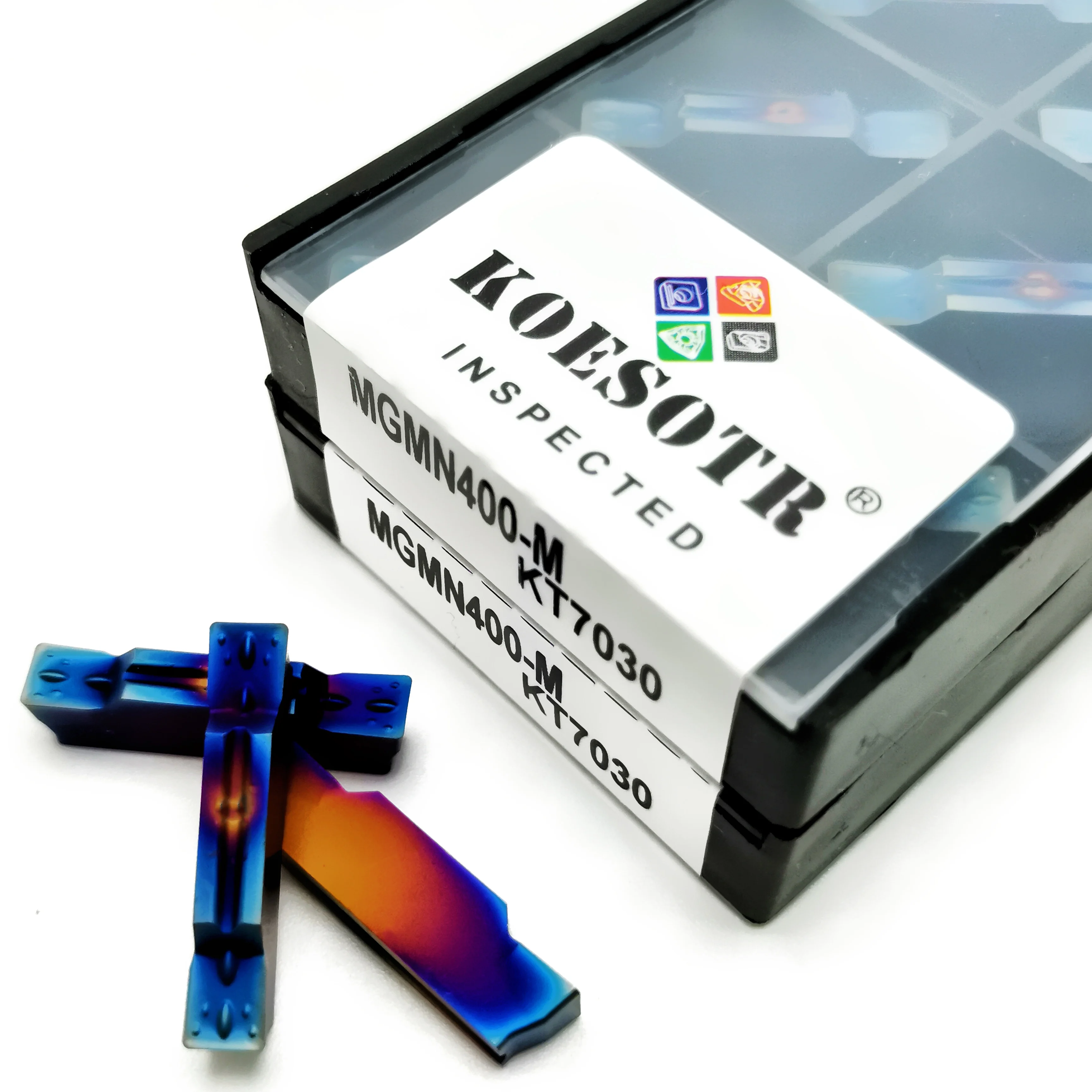 MGMN200-G MGMN300 MGMN400-M KT7030 고품질 그루빙 카바이드 인서트 나노 블루 코팅 절단 및 그루빙 도구 MGMN