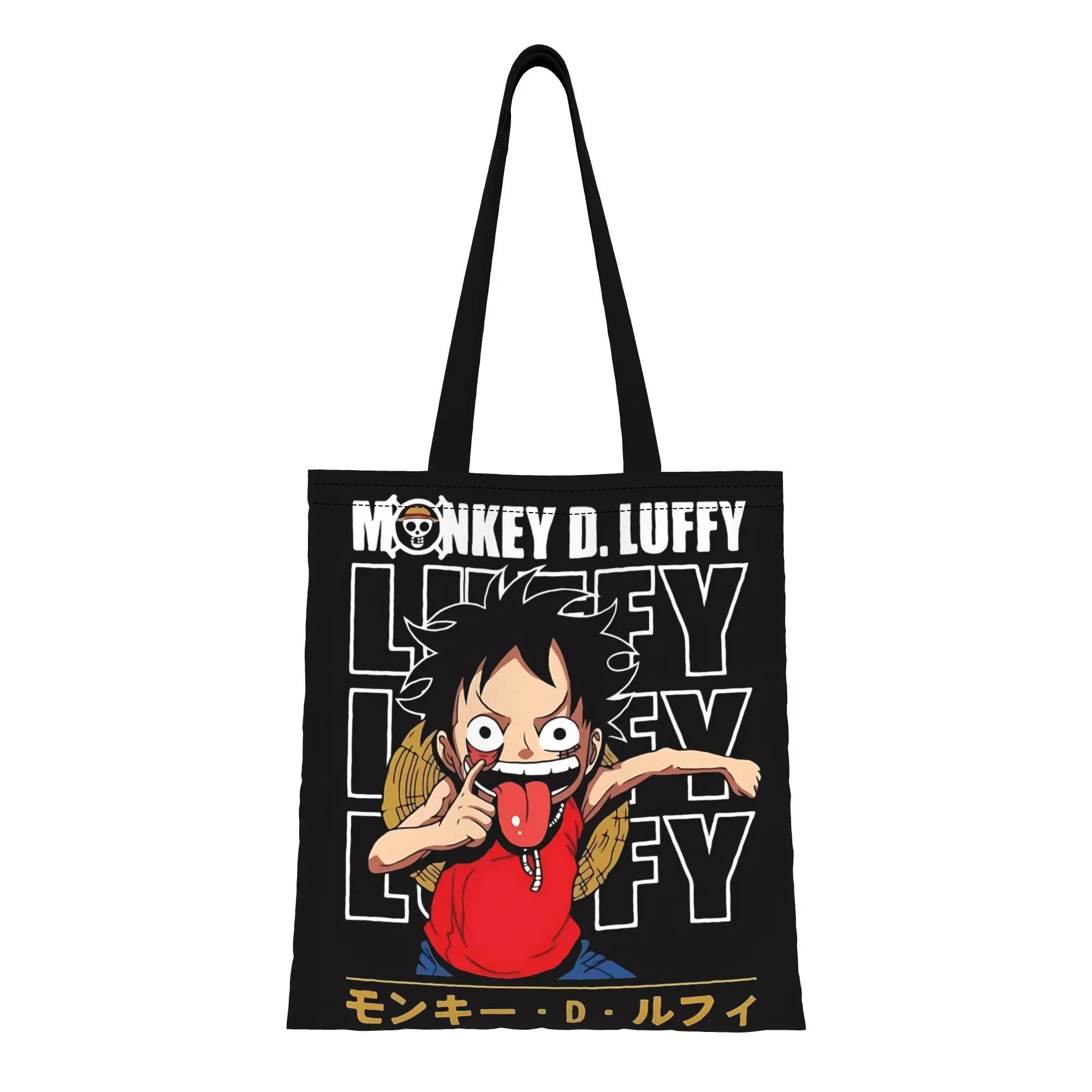 

ita bag back to school Large Capacity One Piece funko Canvas Tote Bag Foldable Chic Pattern Gifts