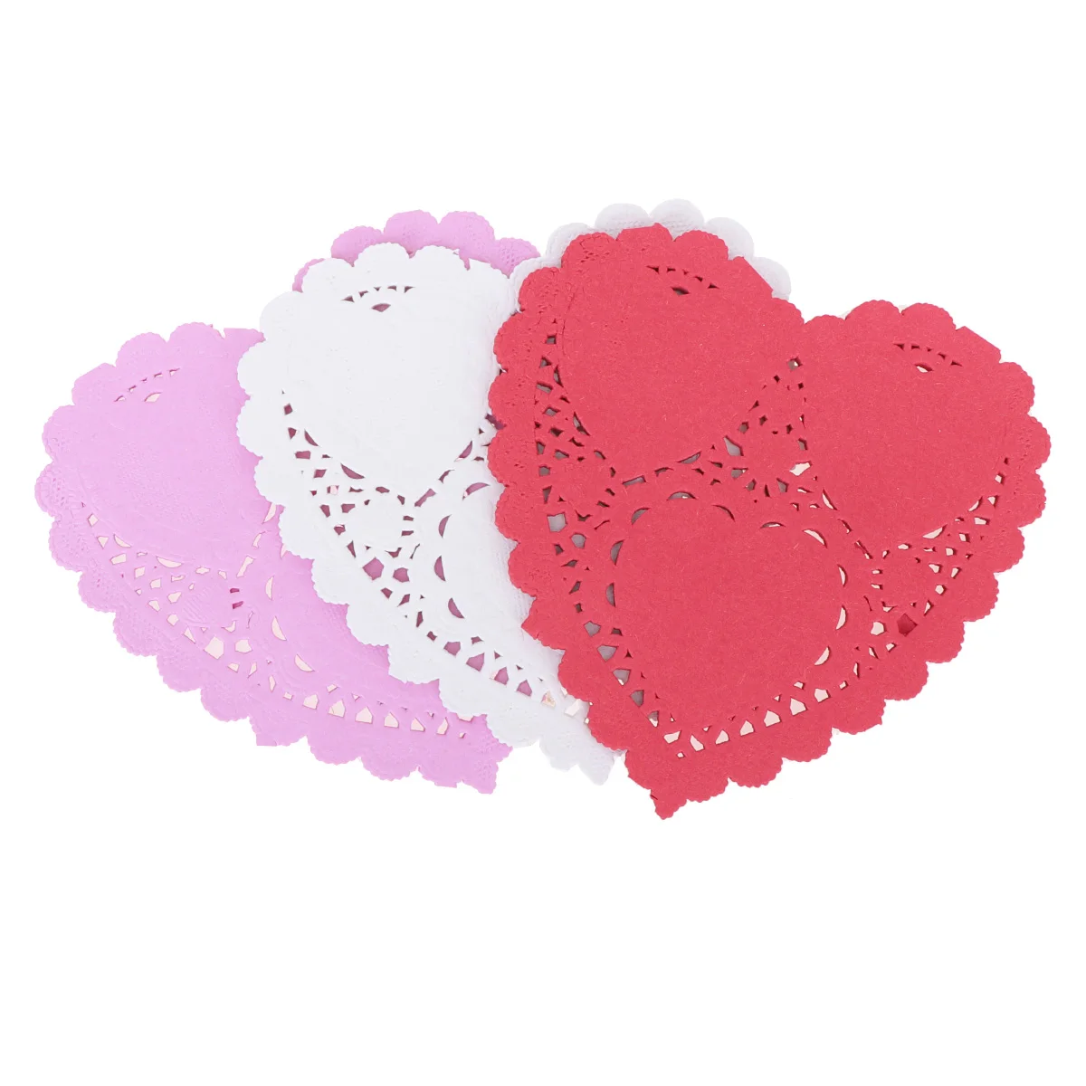 

100 Pcs Heart Shaped Cake Boards Premium Paper Safe Use Decorate Transport Cakes Desserts Reusable Easy Clean Wedding Fondant