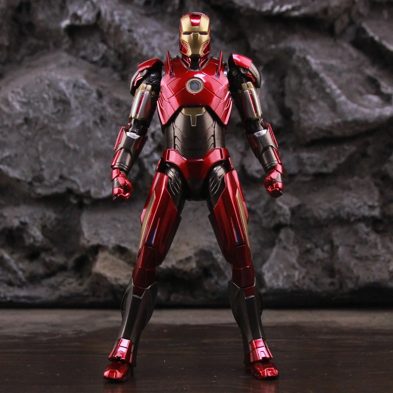 ZD Toys Iron Man 3 MARK XVI MK16 Nightclub 1/10 Action Figure Marvel Studios Infinity SAGA Tony Stark Legends Toys Doll Model