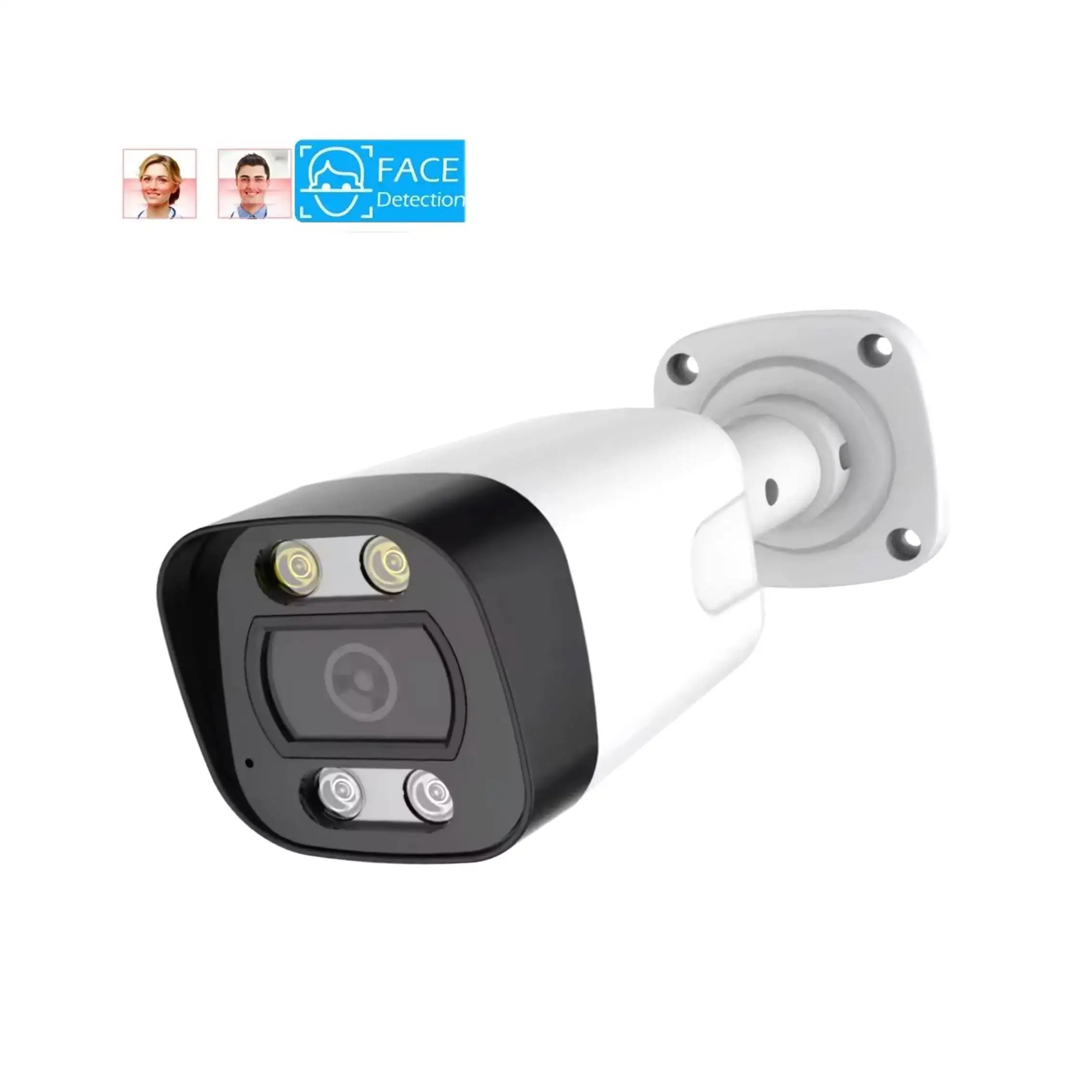 ชุดกล้องวงจรปิดระบบเครือข่าย IP NVR 8 ช่อง รองรับ POE พร้อมระบบจดจำใบหน้า AI 5MP