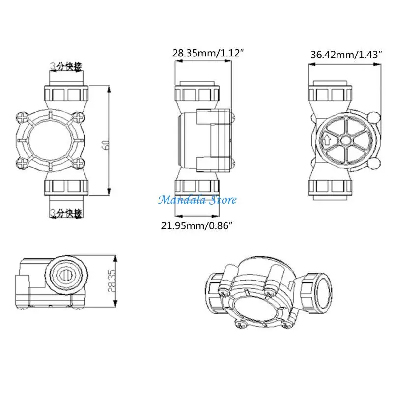 U2JC Professional Water External Threaded Leakproof