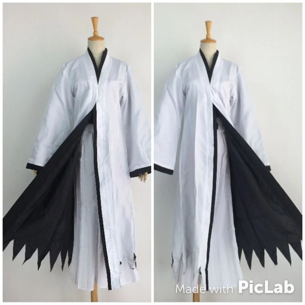 Hot anime cosplay costumes bleach kurosaki ichigo mantle freight jacket free anime Japanese cosplay Halloween costume