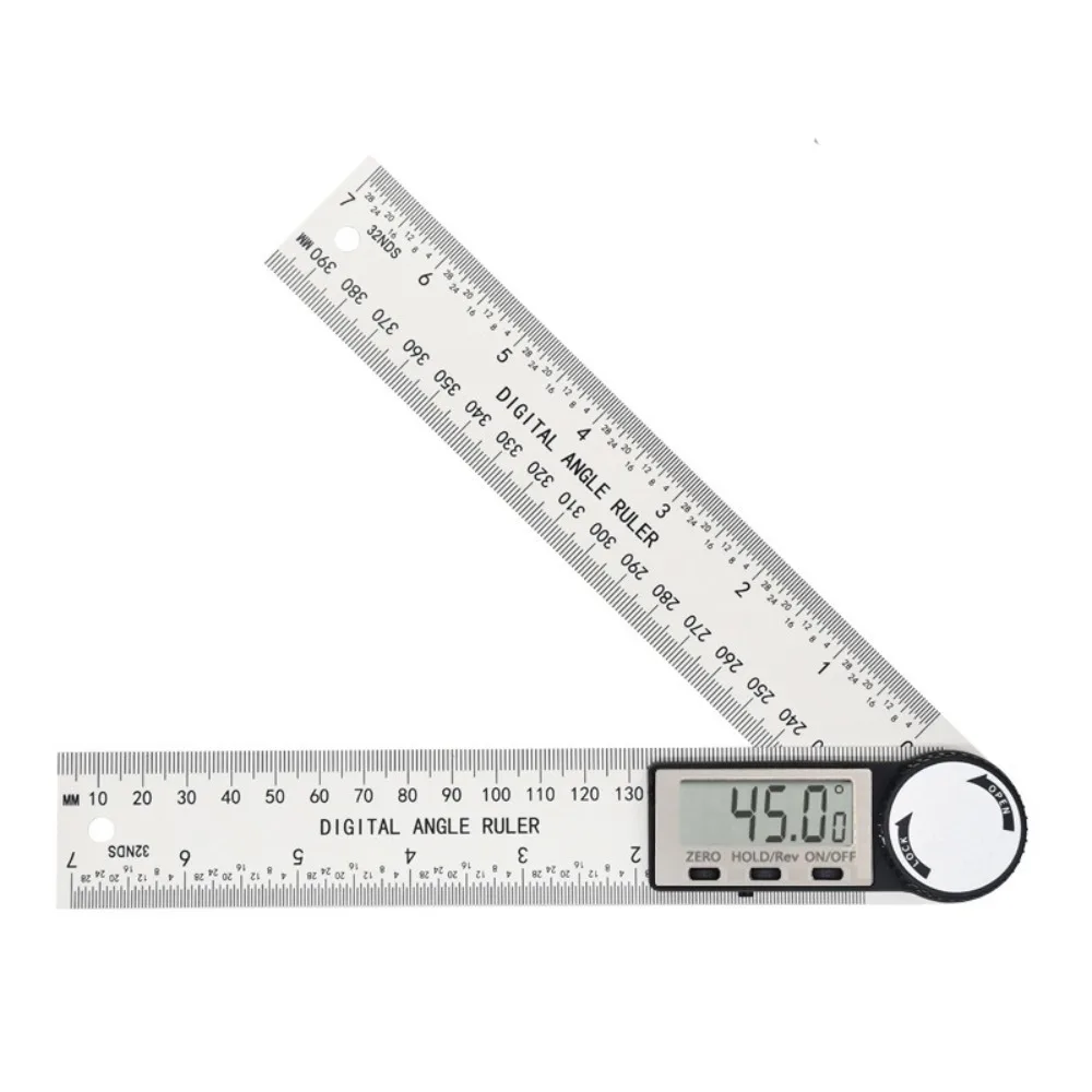 

Plastic Angle Ruler Electronic Display Inclinometer Digital Angle Detector Digital Scale Multifunction Protractor