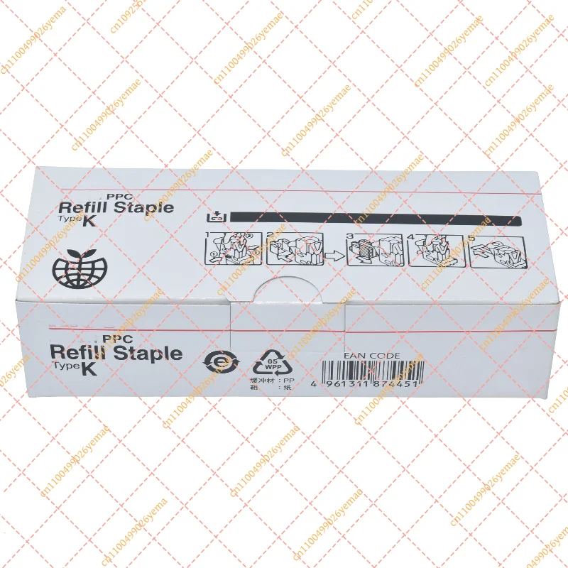 410802 Refill Staple Type K for Ricoh - Replacement Staples Cartridge for Copier & Printer Finisher Binding Accessory