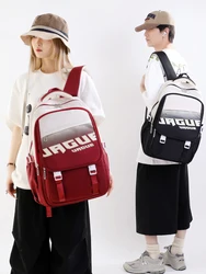 New Fashion Casual Backpack for Men and Women with Large Capacity and Luggage Strap, Multi functional, Sports Durable Backpack