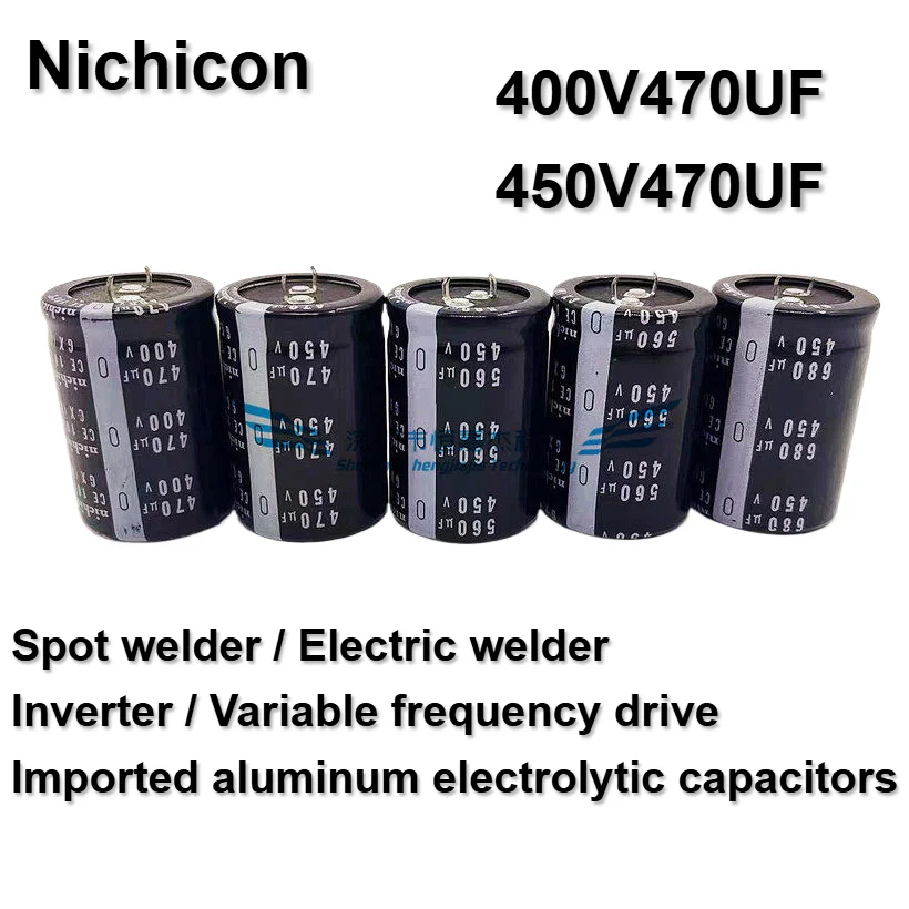 1-10pcs Brand New Original 450v470uf Imported Original Nichicon 400v470uf 450v Welding Machine Electrolytic Capacitor