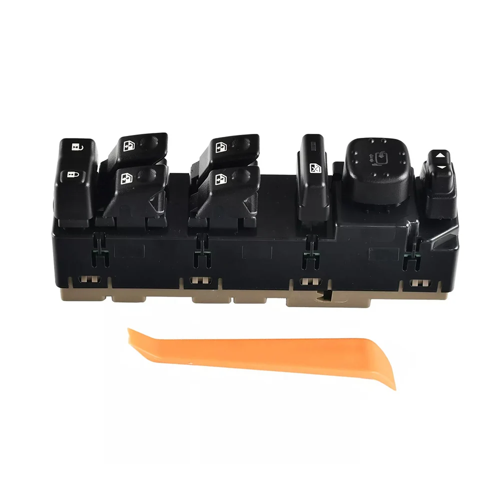

For Hummer For H2 2003 2007 Driver Side Master Power Window Control Switch Replacement Compatible with OEM 15883429 and Others