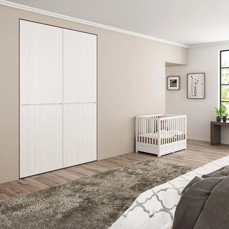 Clothing Cabinet Translation Door Damping Buffer Cabinet Door Silent Folding Swing Door Hinge Hardware Accessories