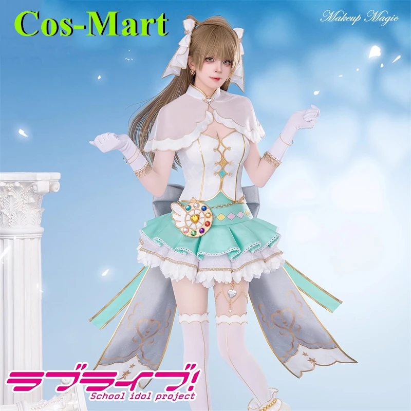 Cos-mart LoveLive! Disfraz de Cosplay de Kotori Minami, Vestido de Maquillaje de Ángel Mágico, Ídolo, Ropa para Fiesta de Halloween y Navidad, Juego de Roles