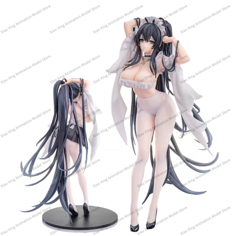 Pre-sale Product Genuine Original Azur Lane 1/6 Perseverance Unmotivated Maid Lady 27cm Ornament Gift Figure Collection