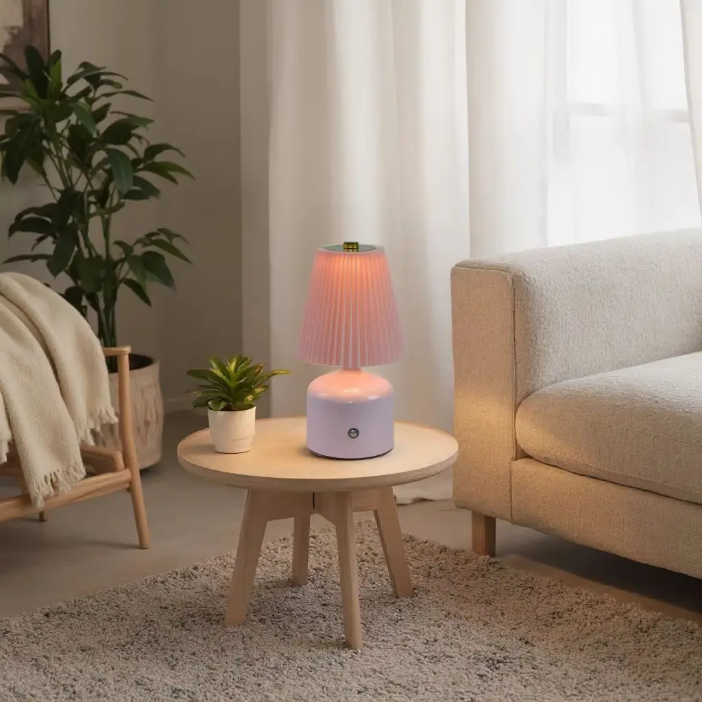 

Настольная светодиодная лампа с регулируемой яркостью, ночник для спальни, маленькая прикроватная лампа, атмосферное освещение, декор для создания настроения