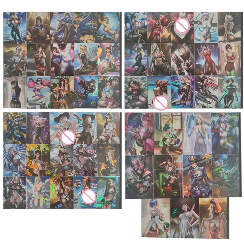 Goddess Story ACG Sexy Set of Cards Boa Hancock Hatsune Miku Kitagawa Marin Ganyu Raiden Shogun boy Toy collection Birthday gift