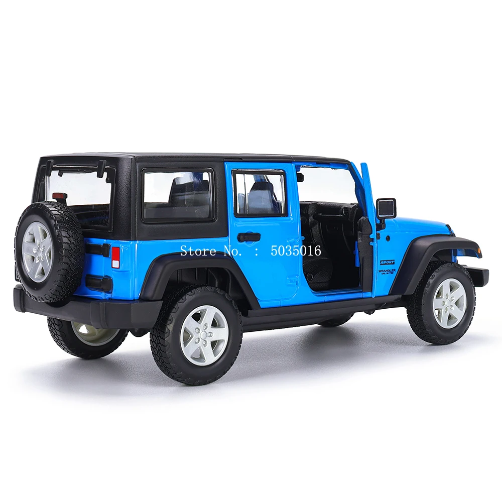 Maisto 1:24 NEW 2015 JEEP Wrangler Unlimited manufacturer authorized simulation alloy car model crafts decoration collection toy