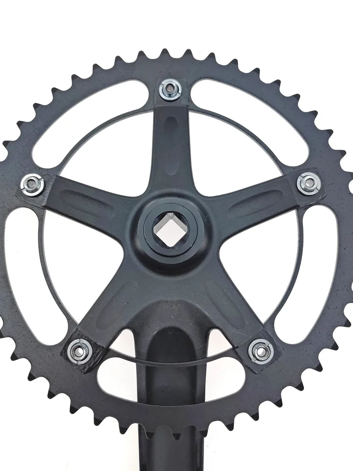 NowAct Fixed Gear Bike Crankset 48T BCD 144 Single Speed Crank Set