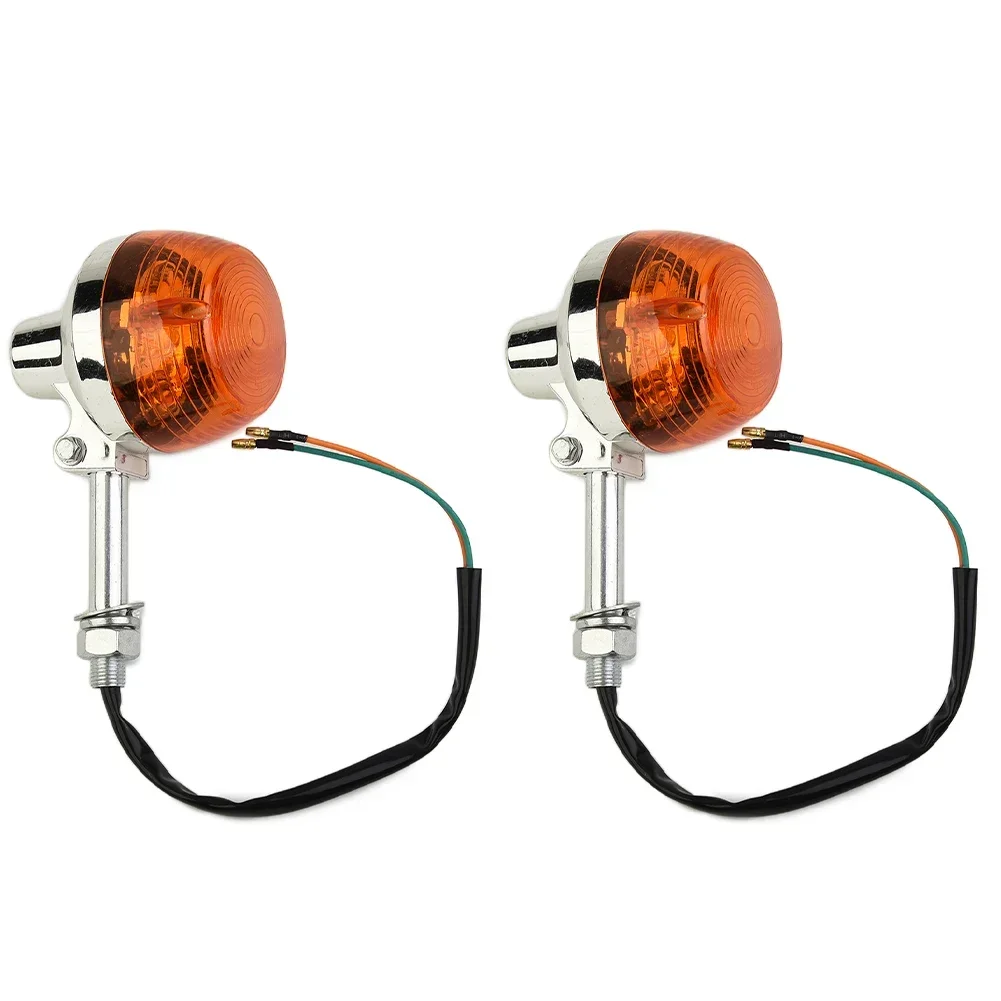 1pair Motorcycle Turn Signal Lights 150*91mm *Dimension: 150*91mm/5.9*3.6 Inch(W*L)(Approx.) Motorcycle Indicator Lights