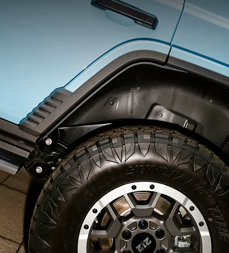 Car Rear Wheel Lining Mudguard Suitable for BAIC 212 T01 2024 2025 2026 Long Wind Version Modified Car Four-wheel Mudguard