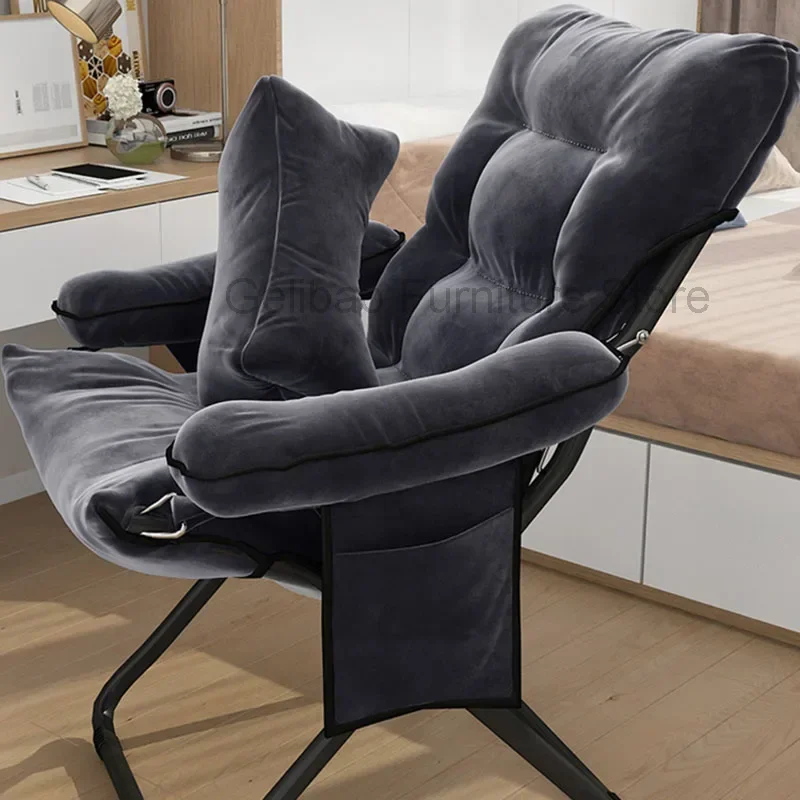 Computer Relaxing Recliner Designer Garden Camping Gaming Lounge Lazy Tattoo Living Room Chairs Metal Muebles Home Furniture