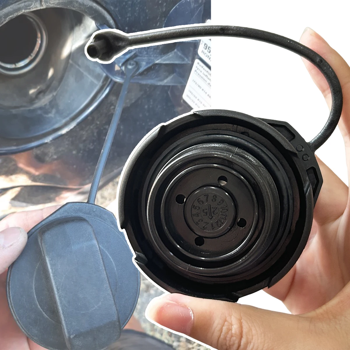 

Fuel Oil Tank Cover For Seat Leon MK1 MK2 IBIZA 6K1 INCA TOLEDO Plug Petrol Diesel Cap Support Retaining Strap Cord Rope Tether