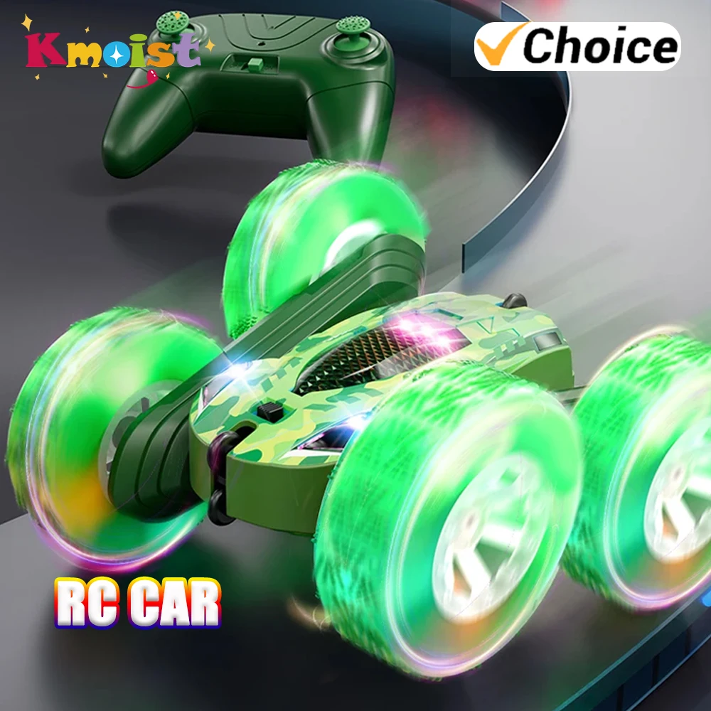 

RC Stunt Double Sided Flip 2.4G Remote Control Cars 360 Rotation RC Off Road Drift Car Children Gifts For Boys Kids Birthday