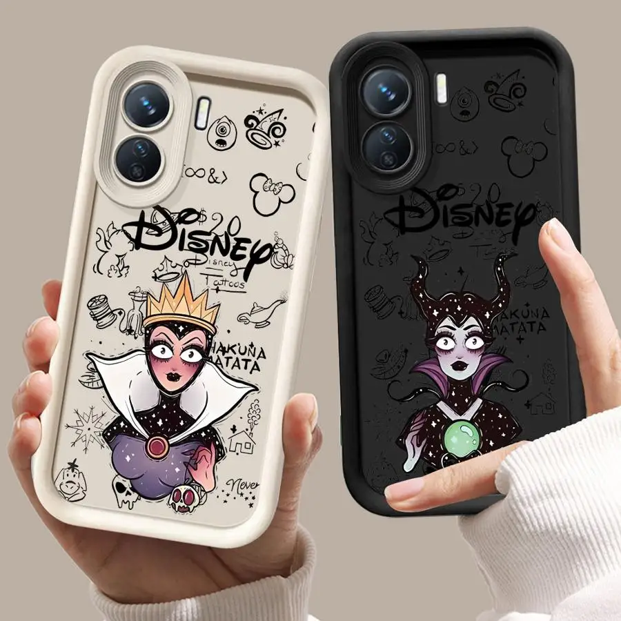 Angel Eye Ladder Case for Xiaomi Redmi 11 10 Pro 13 12 12C A1 Plus Poco X3 NFC Phone Cover Silicone Funda Disney Villains Anime