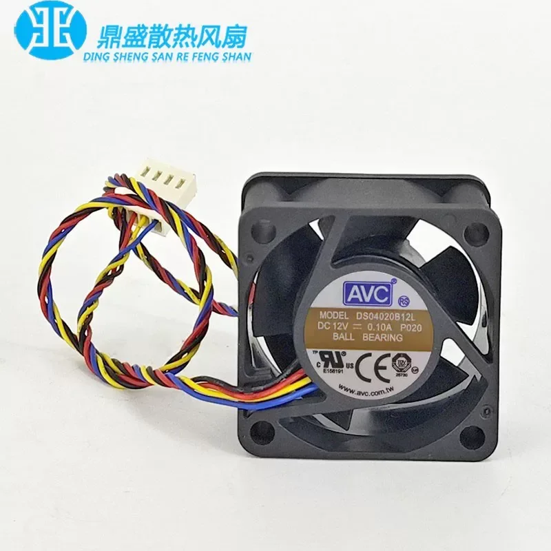 for AVC DS04020B12L 40mm 12V 0.1A Double Ball Bearing Cooling Fan for North South Bridge Chipset Heatsink