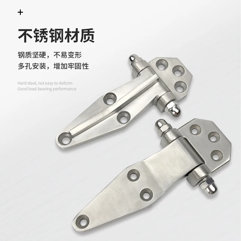 304 stainless steel flat 4 inch oven industrial grade parallel hinge  10pcs