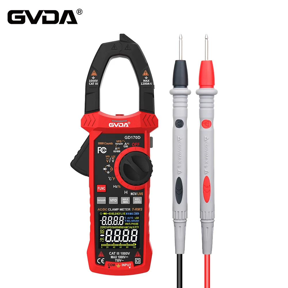 Gvda Clamp Meter 12…