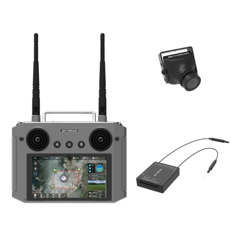 Skydroid H12 12 Channel 2.4GHz 1080P Digital Video Data Transmission Transmitter H12 3 in 1 Android Drone