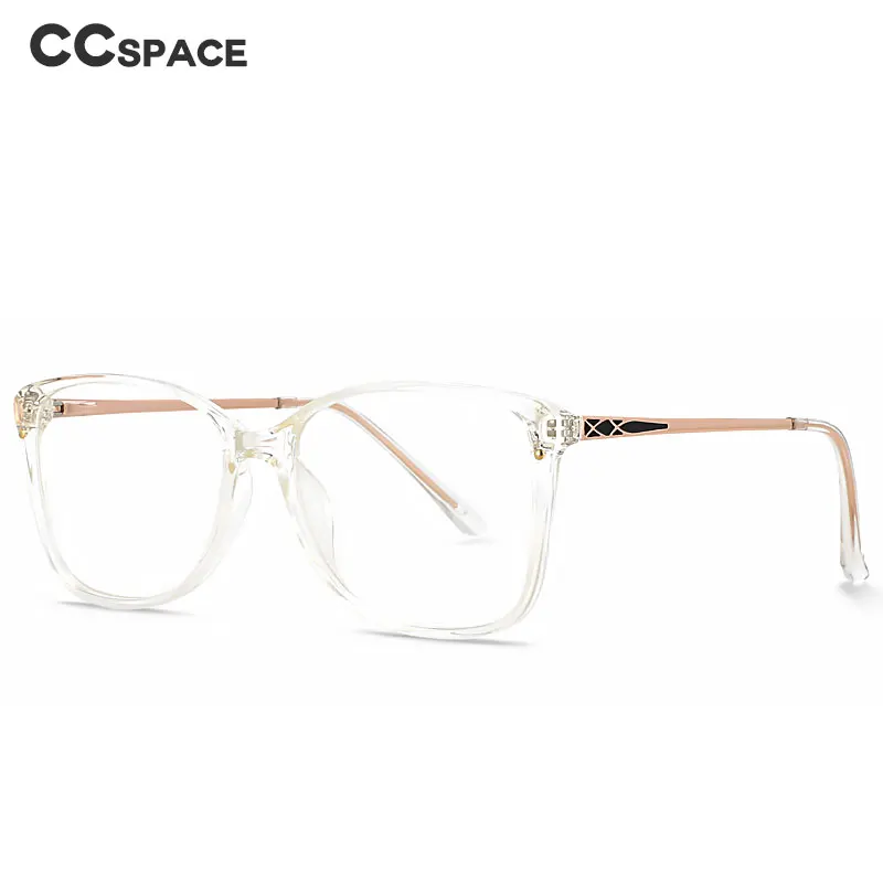 49587 Women Transparent Glasses Anti Blue Light Computer Gaming Tr90 Anti Ray Eyeglasses Luxury Fashion Purple Eyewear