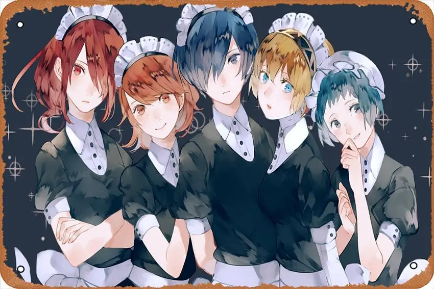 Póster del juego Persona 3, Persona, Aigis, Minato Arisato, Yukari Takeba, Mitsuru Kirijo, Fuuka Yamagishi, decoración de pared para el hogar