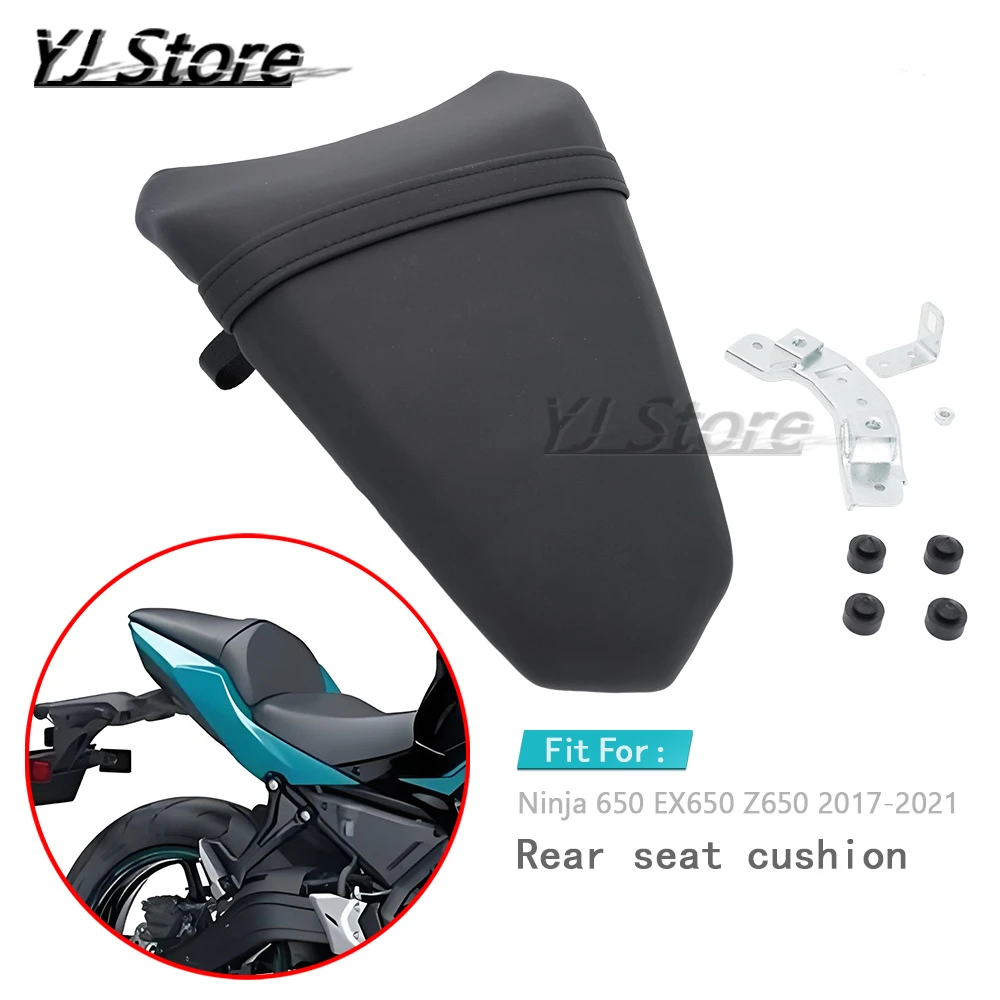 

Fit For Kawasaki Ninja 650 EX650 Z650 2017-2021 2018 2019 2020 Motorcycle Rear Passenger Pillion Seat