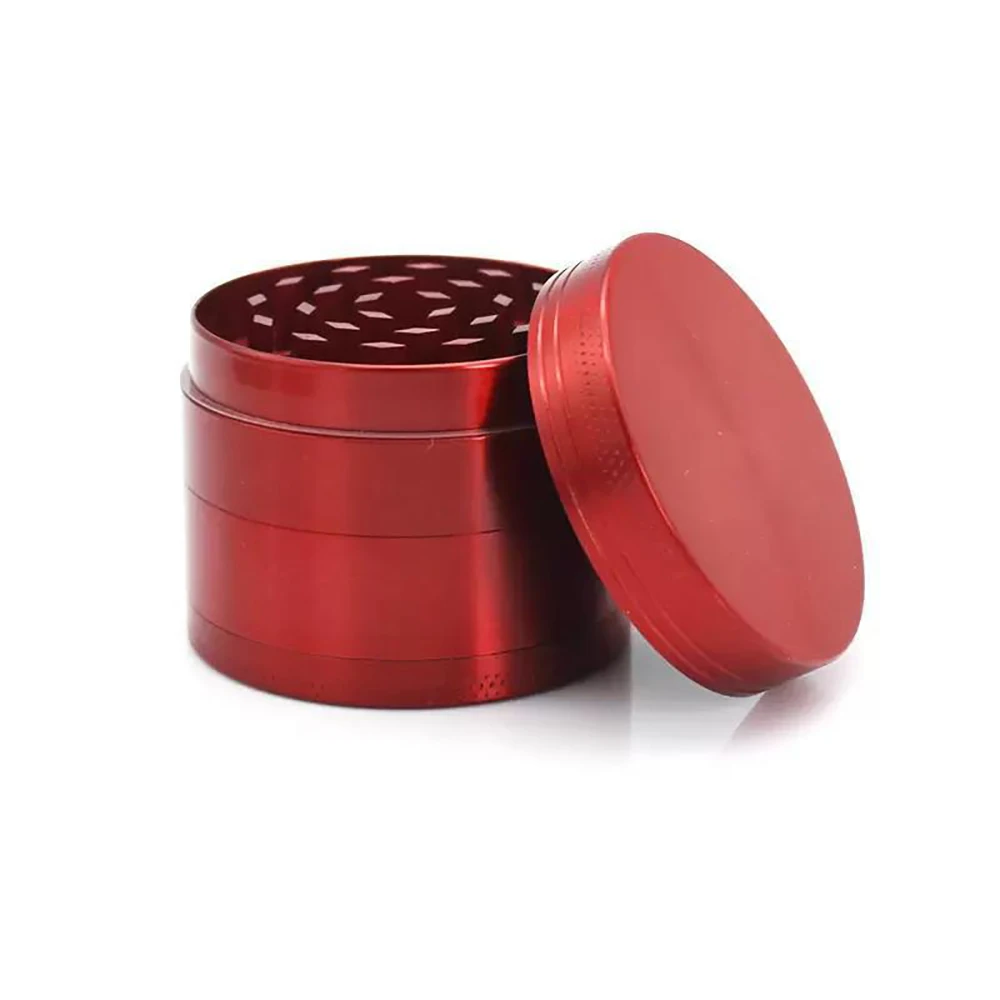 50mm Herb Grinder,4-layer Zinc Alloy,Tobacco Crushe, Durable Metal Mills,Kitchen Tools,Smoking Accessories Smoker Gifts