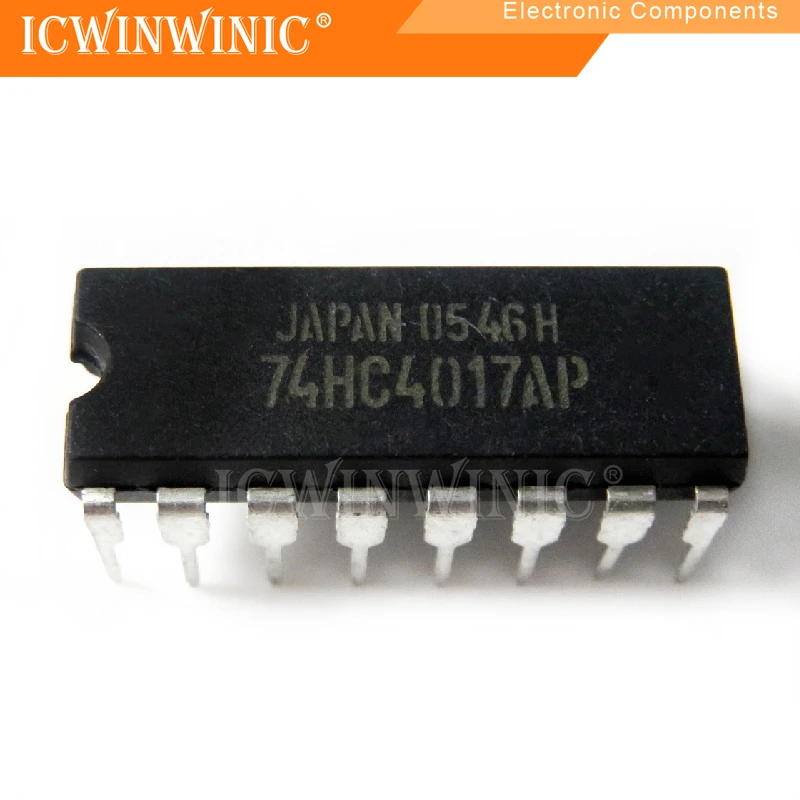 10piece SN74HC4017N 74HC4017