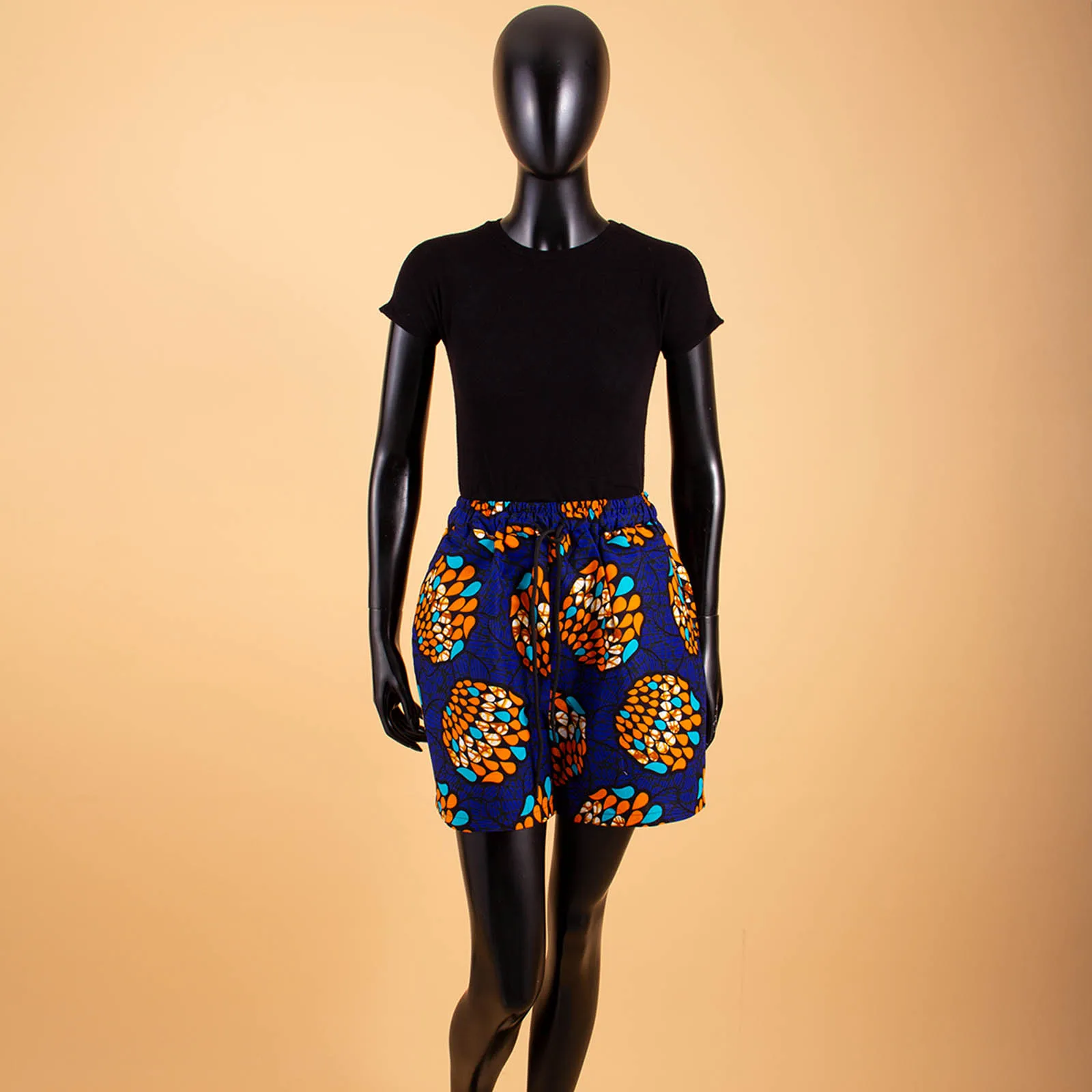 African Summer shorts New Style Fashion Hot ankara fabric Sexy Casual Shorts print wax batik AFRIPRIDE S1921001