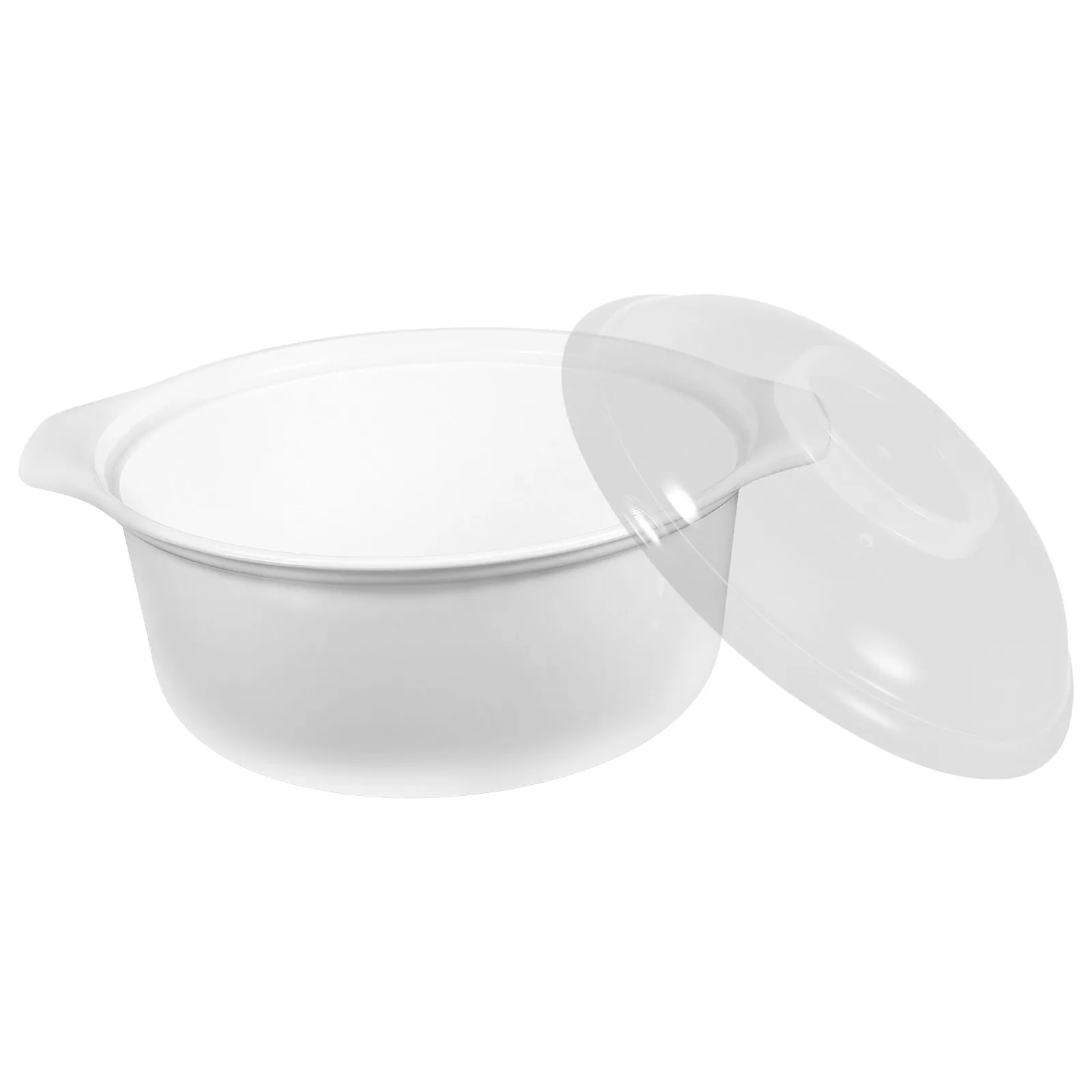 Máquina para hacer arroz en microondas, práctico utensilio de cocina para sopas, cereales, avena, platos saludables, olla arrocera para microondas, suministros para el hogar