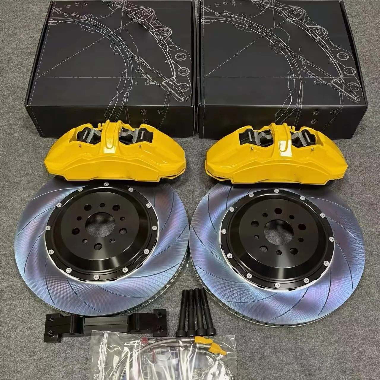 Brand-New Six-Piston Brake Caliper 8N AP7600 1 Year Warranty Suitable for Hubs Above 18 19 Inches Special Style Car Sale
