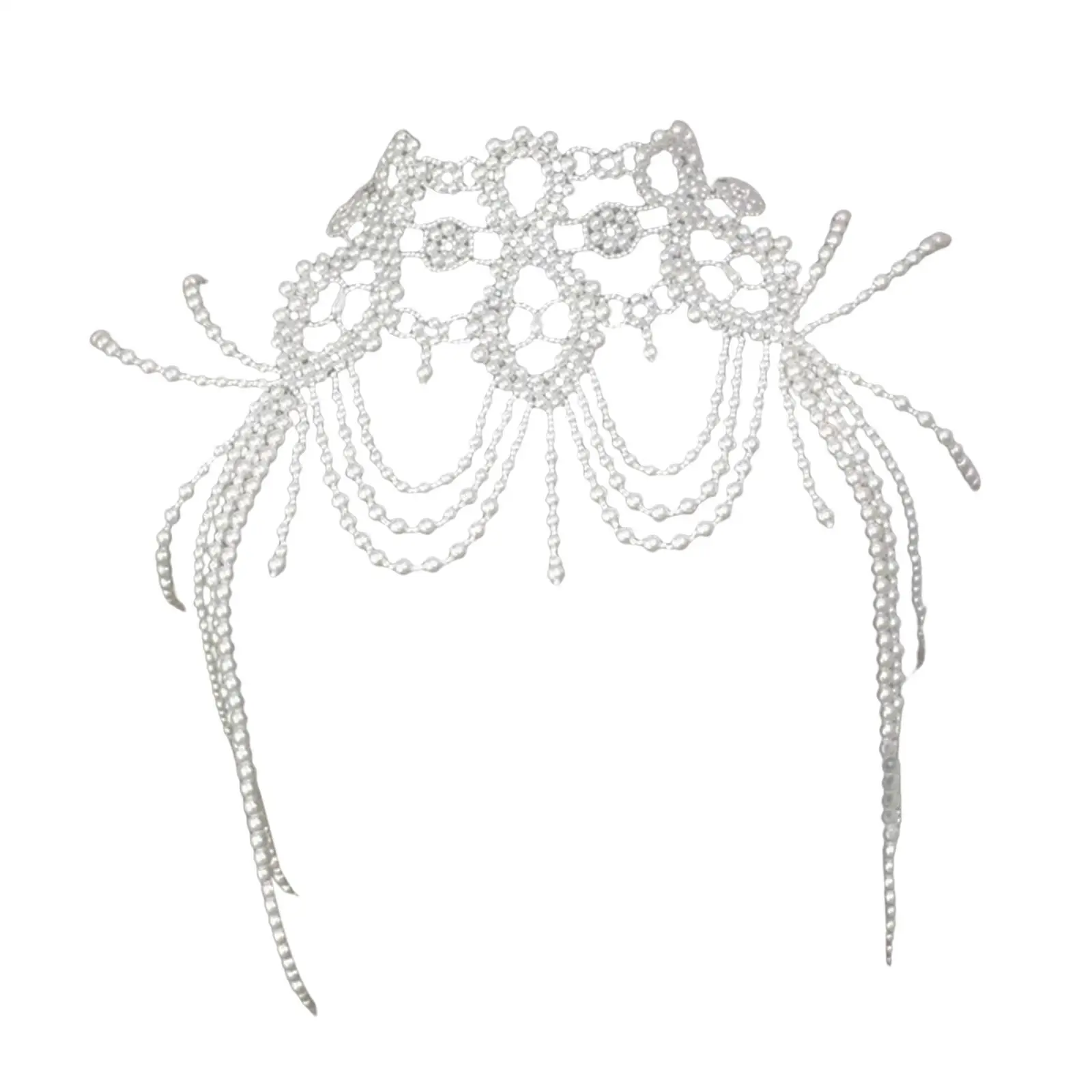 

Ожерелье-цепочка на плечо, прочное, для конкурсов красоты, в подарок, для бикини, для свадьбы, для девушки