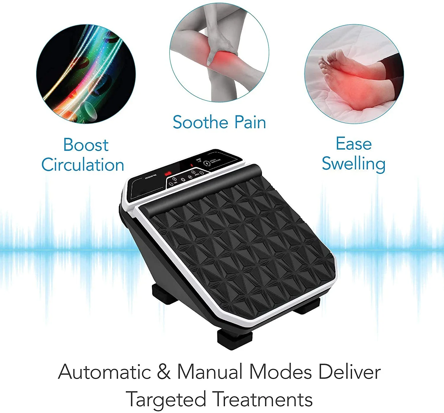 Vibration Foot Calf Leg Automatic Mode