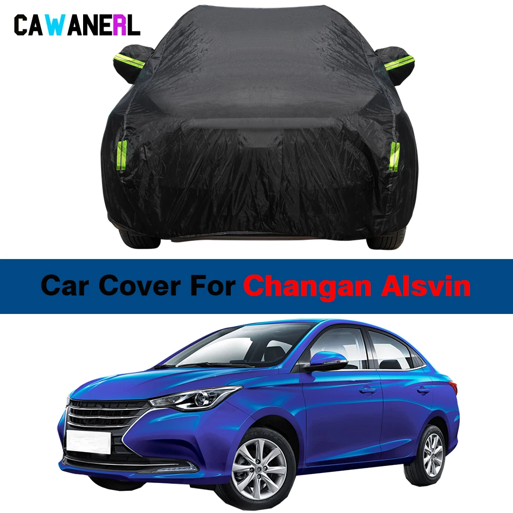 

Car Cover Summer Anti-UV Sun Shade Winter Rain Snow Resistant Auto Cover Windproof For Changan Eado DT XT Plus EV460