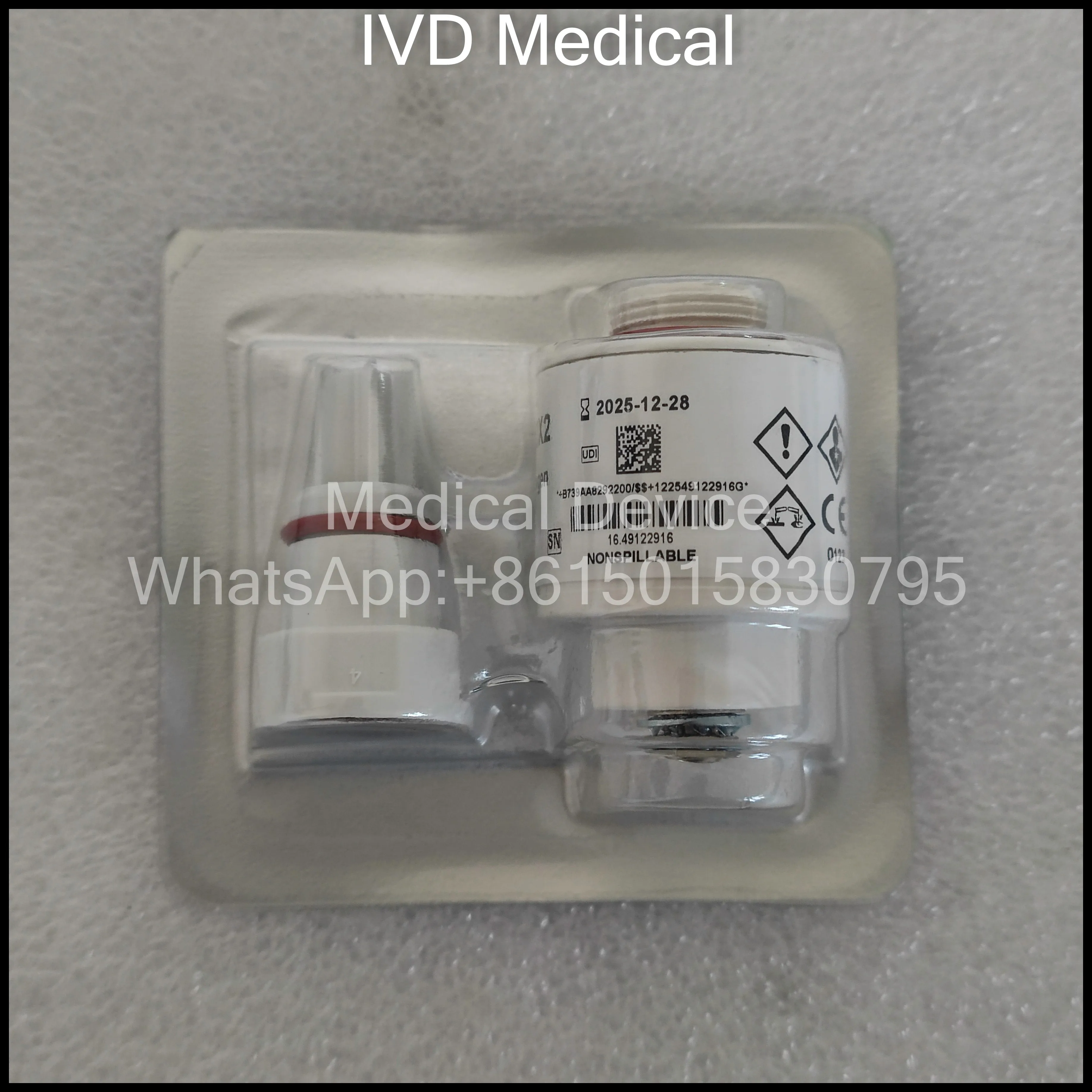 

Mindray A3 A5 A7 and WATO EX30 EX55 EX65 Anesthesia Machines - Oxygen cells (MOX2)