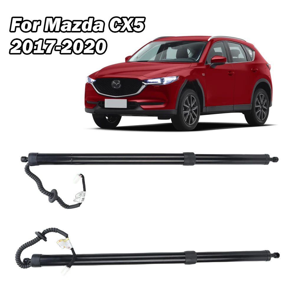 2 Stück Powerlift Heckklappen-Litigate-Streben für Mazda CX5 2017–2020 Ersatz Schwarz KB8C636EX B8C626EX Zubehör ﻿   Ersatzteile