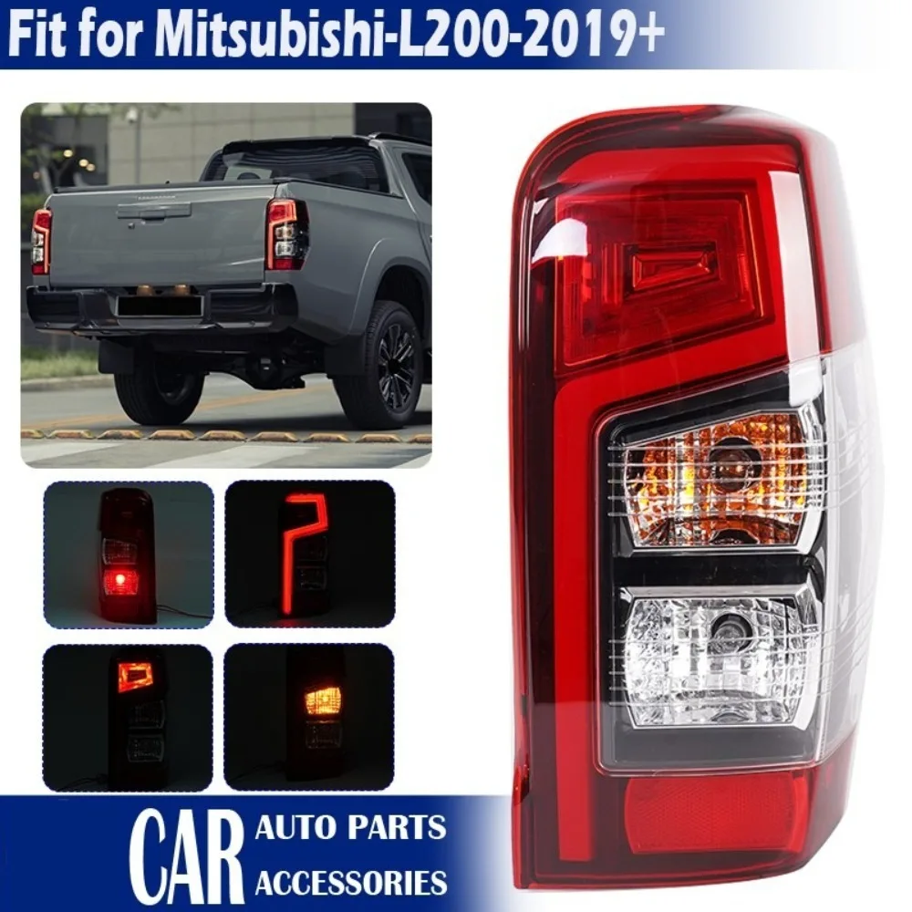 For Mitsubishi L200 Pickup 2019-ON Rear Right/Left Tail Light Brake Lamp LED High Specification Tail Lights Car Replace Parts