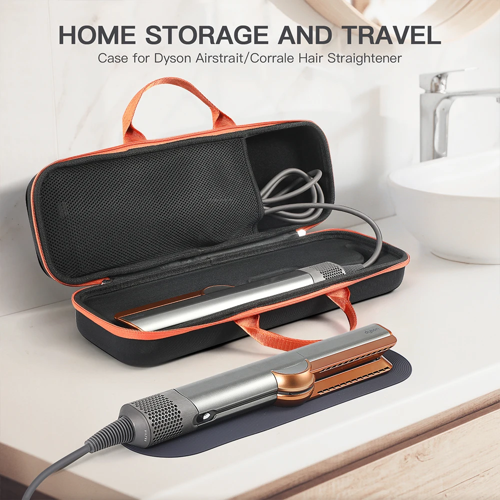 for Dyson Airstrait HT01 Hair Straightener Hard EVA Protect Storage Bag HS03 Straight Hair Clip Portable Travel Carry Case Box