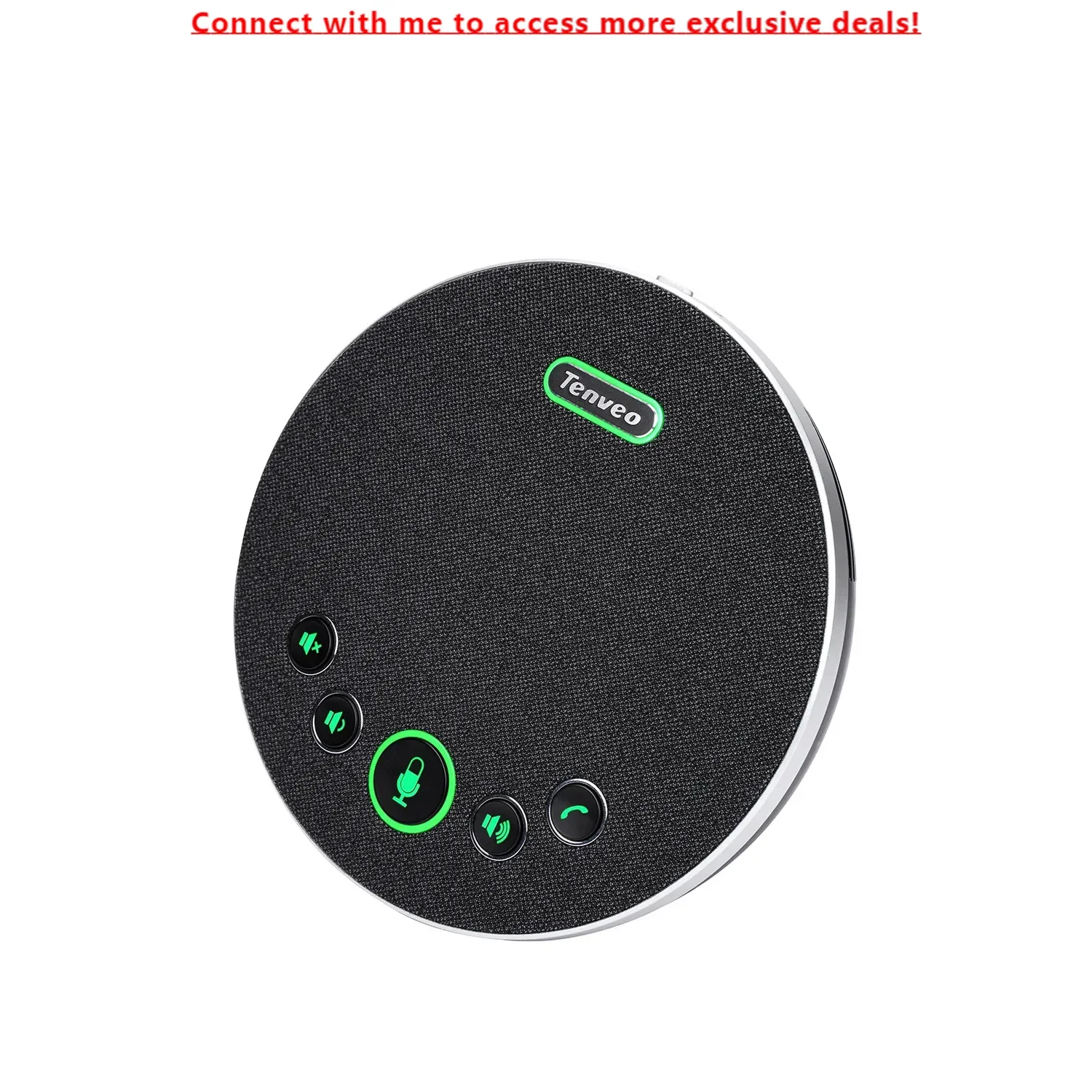 

TEVO-M3 Omnidirectional USB Microphone Speakerphone For Computer And Mobile Phone Use For Conference Calls