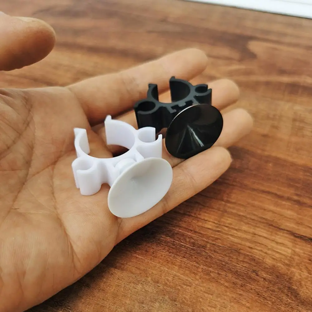 5 Pcs Aquarium Suction Cup Double-ended Buckle Wire Clamp Wire Organizer Cable Wire Winder Cord Trim Organizer Suction Cups