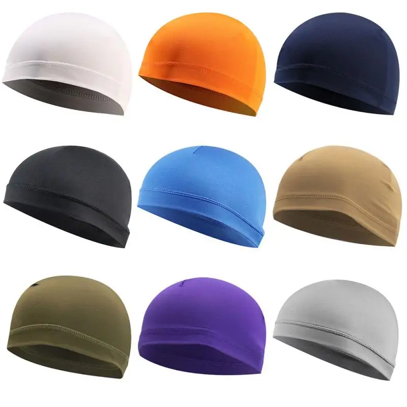 Summer Unisex Quick Dry Cycling Cap Anti-UV Hat Motorcycle Bike Bicycle Cycling Hat Anti-Sweat Inner Cap for Outdoor Sports Hat