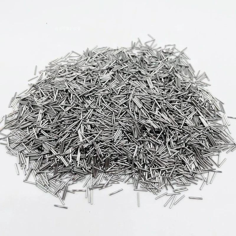 1KG Mini Pins Magnetic Rotary Tumbler Polisher Tools Stainless Steel Polishing Needles Jewelry Polishing Needles Media